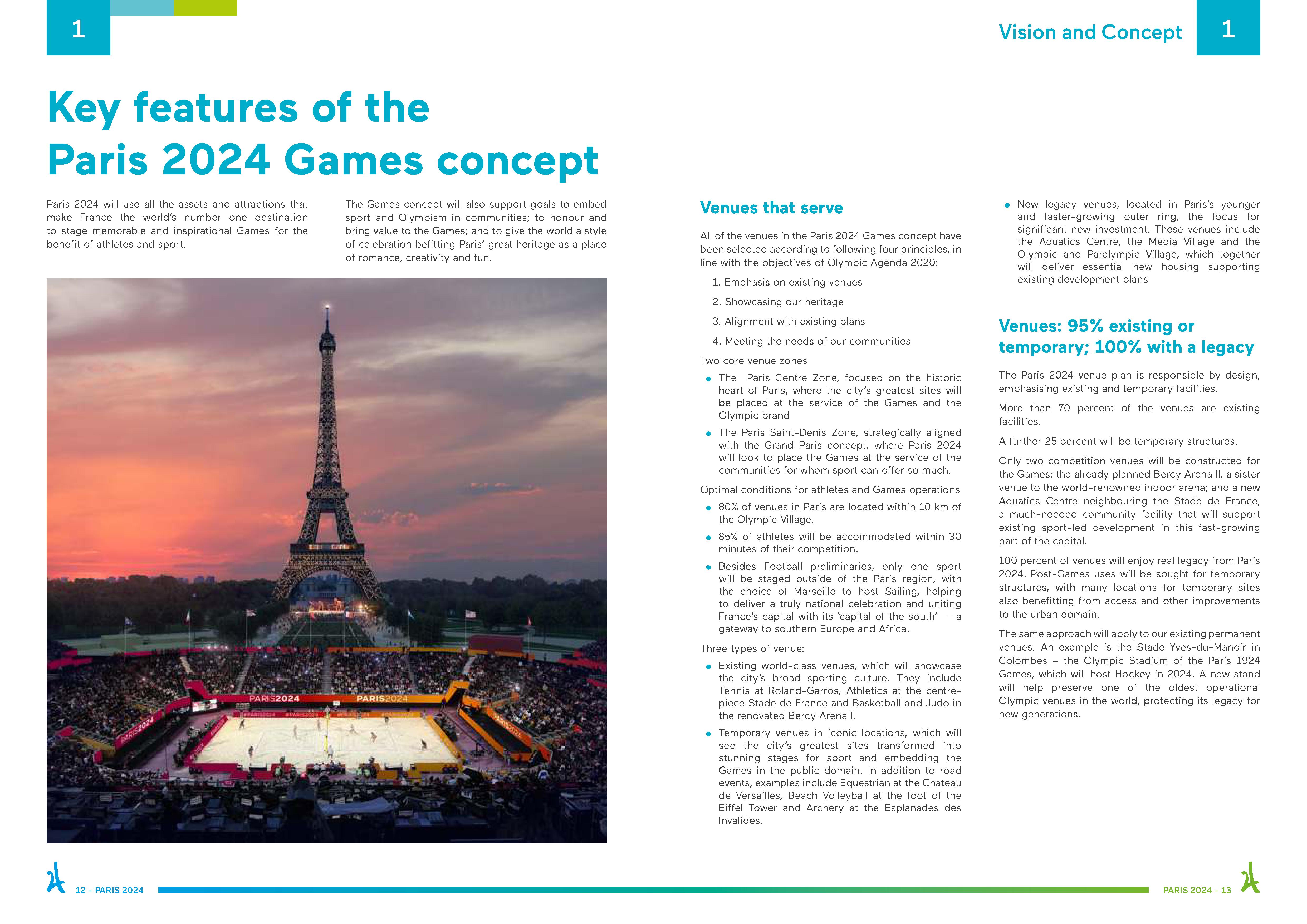 Paris 2024 Bid Overview (7/34) — Paris 2024 bid committee