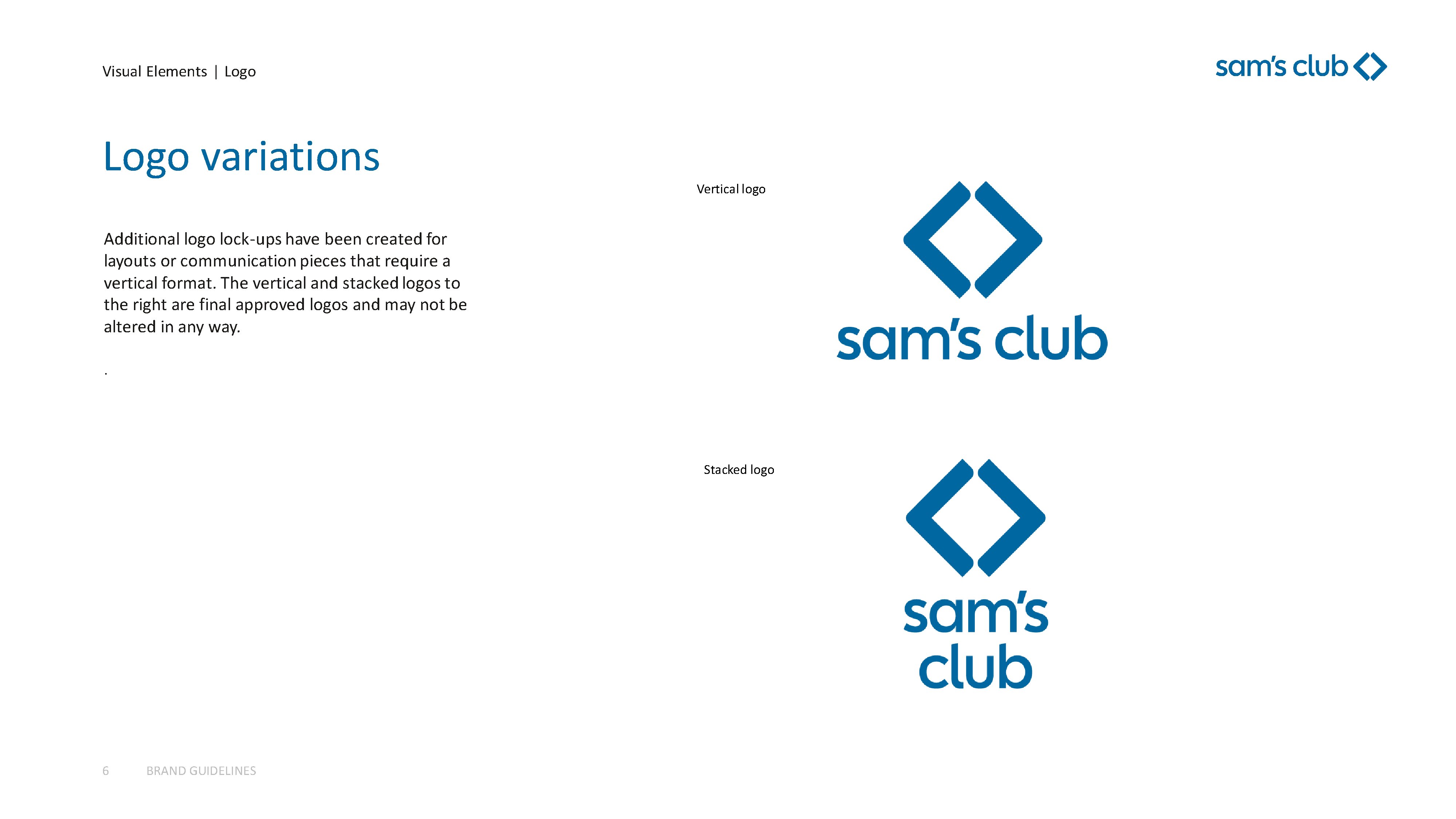 Brand New: New Logo for Sam's Club