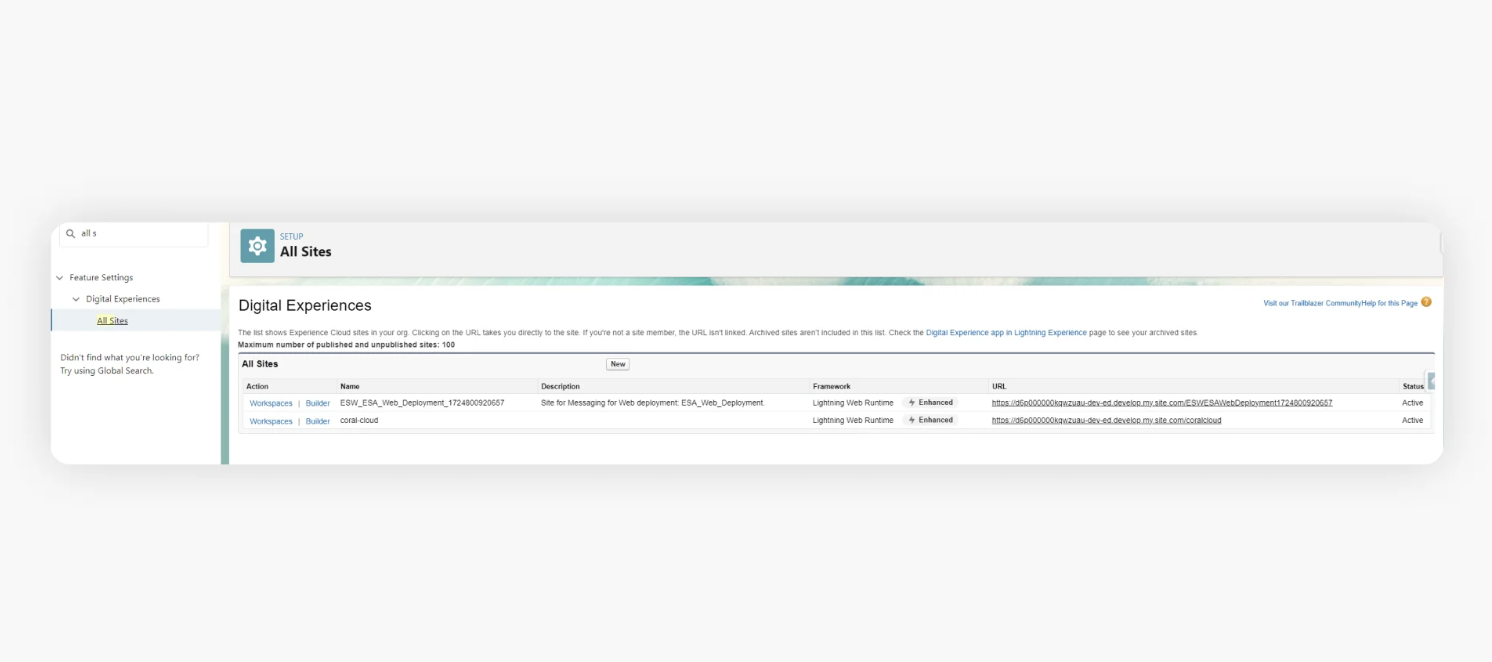 Embed Salesforce Agentforce in RELAYTO