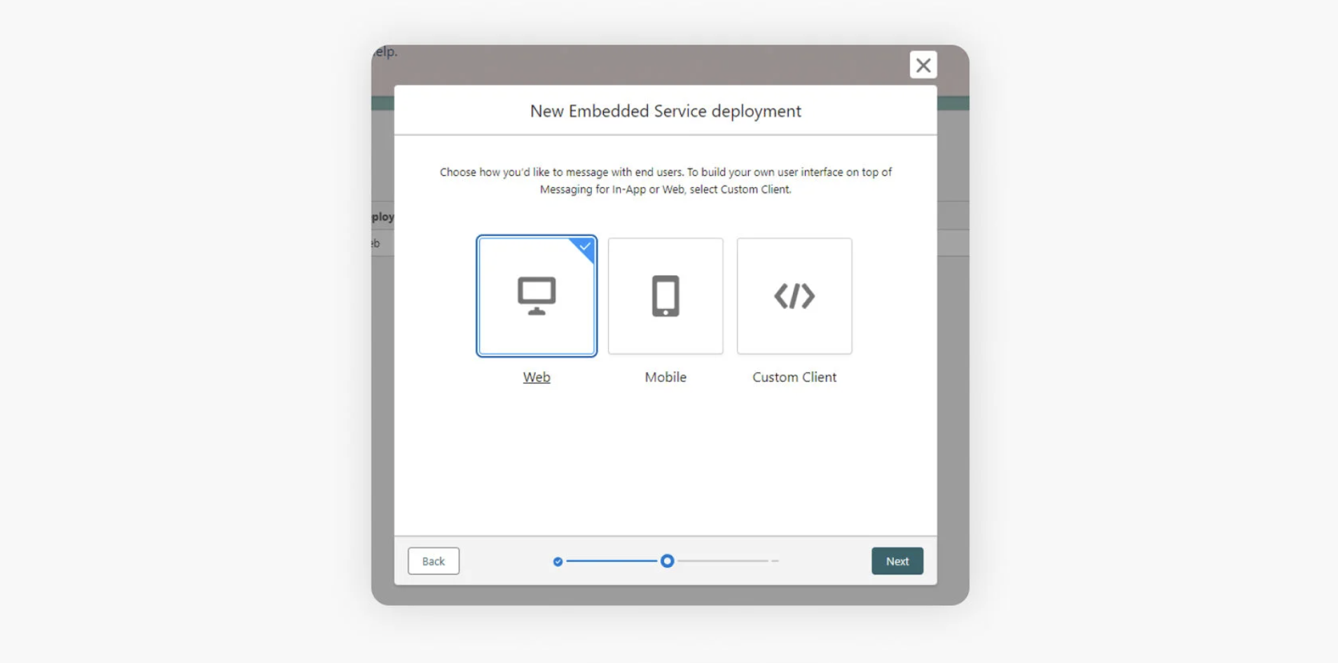 Embed Salesforce Agentforce in RELAYTO