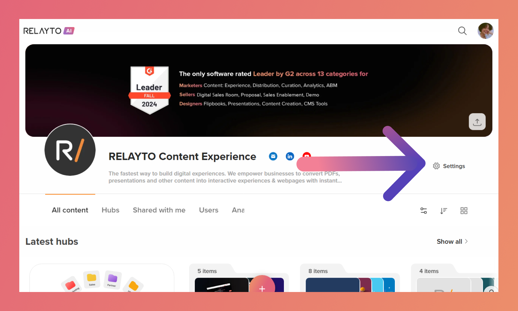 Personalize Experience's Thumbnails