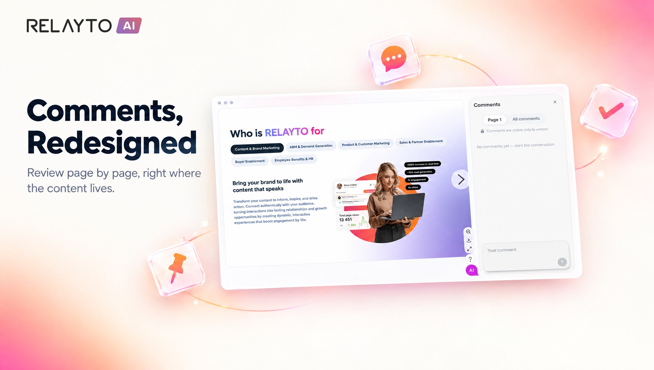 Comments β A Fresh Chat-Style Redesign
