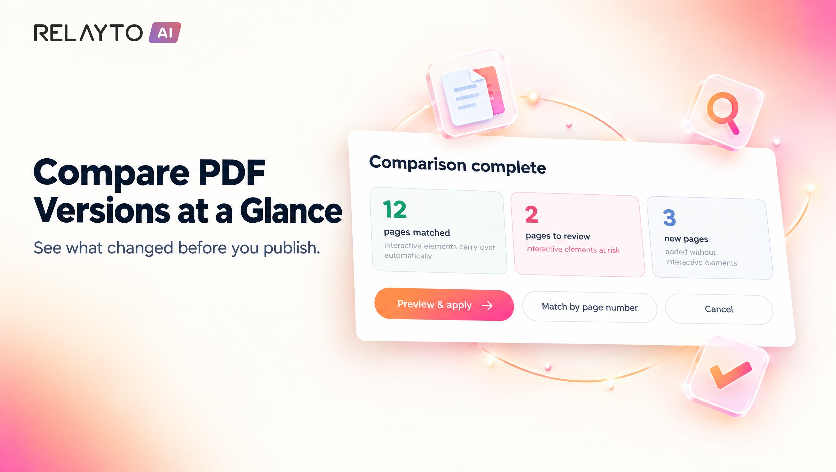 PDF Tools – Compare PDF Versions at a Glance