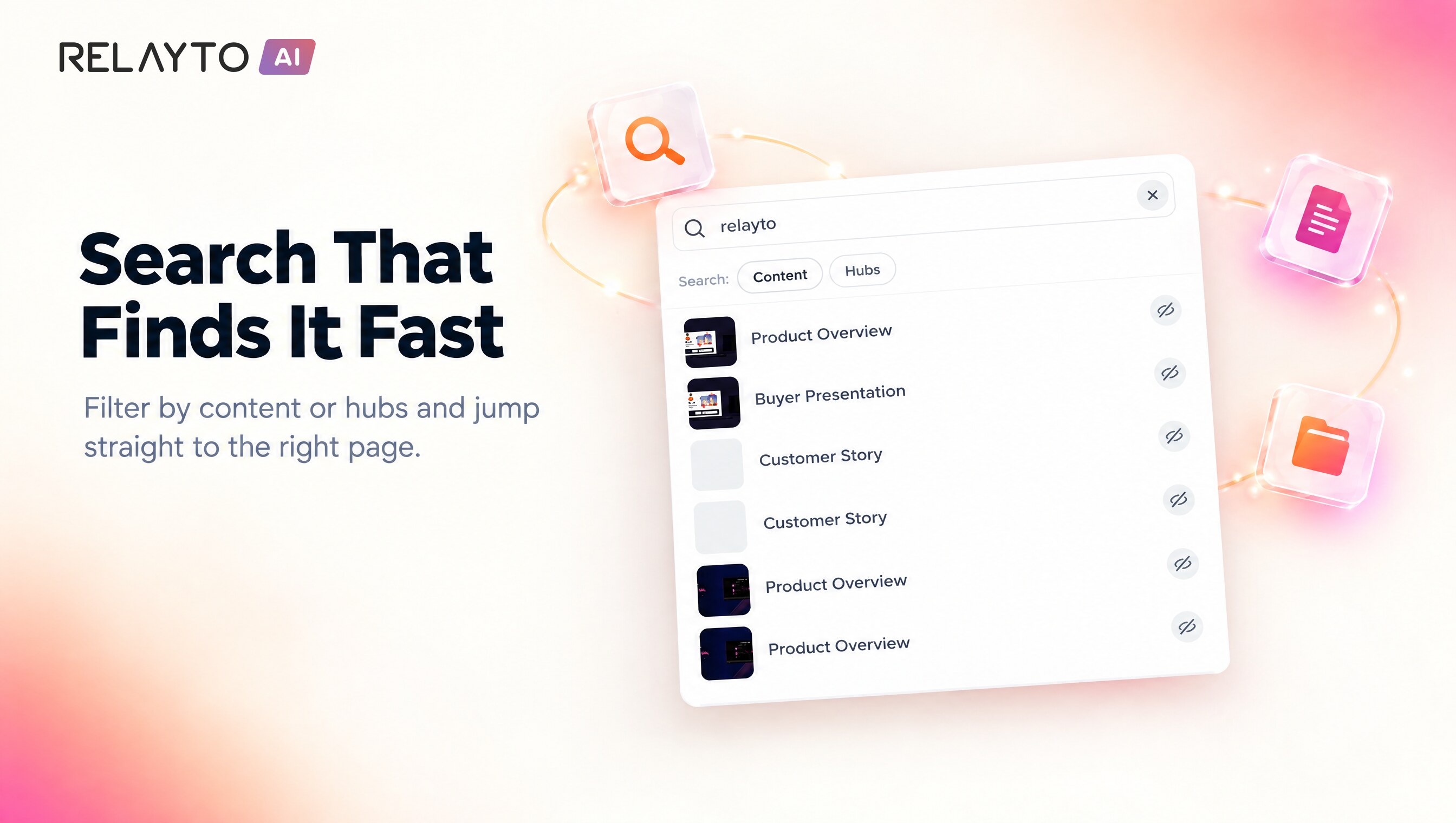 Search – Faster, Continuous and Smarter
